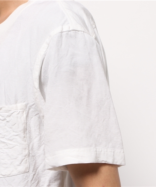 GLOSTER(グロスター)の「【Men'S JOKER掲載】スラブOXシャツ(シャツ/ブラウス・メンズ・ホワイト/ブルー・M/L)」の6枚目の写真