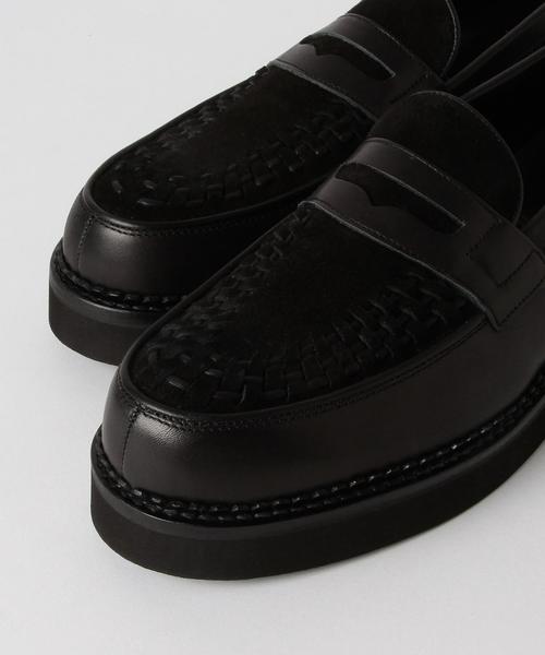 foot the coacher（フットザコーチャー）の「foot the coacher（フット・ザ・コーチャー） G.B LOAFER（ローファー・メンズ・ブラック/ダークグレー・26.5cm/26cm/27cm/25.5cm）」の7枚目の写真