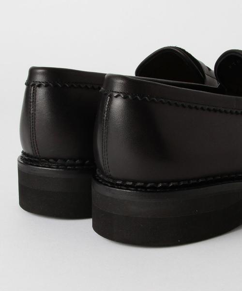 foot the coacher（フットザコーチャー）の「foot the coacher（フット・ザ・コーチャー） G.B LOAFER（ローファー・メンズ・ブラック/ダークグレー・26.5cm/26cm/27cm/25.5cm）」の8枚目の写真