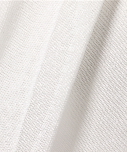 NATURAL BEAUTY BASIC（ナチュラルビューティーベーシック）の「ガーゼ天竺UVカットカーディガン（カーディガン/ボレロ・レディース・グレー/ホワイト系その他/ネイビー・MEDIUM）」の6枚目の写真