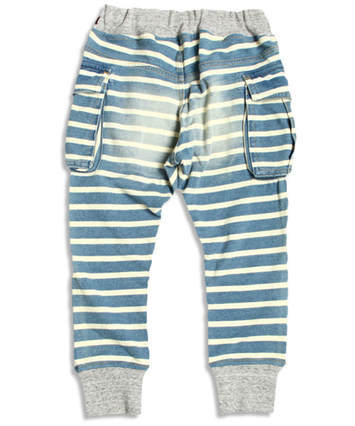 F.O.KIDS(エフオーキッズ)の「インディゴカーゴパンツ(デニムパンツ・キッズ・ブルー/サックスブルー/ネイビー・95/140/100/80/90/110/120/130)」の8枚目の写真