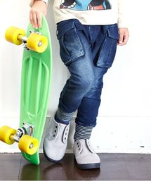 F.O.KIDS | インディゴカーゴパンツ(デニムパンツ)