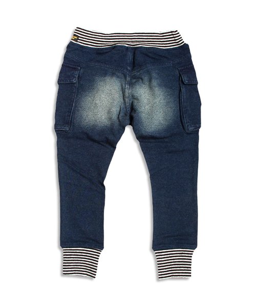 F.O.KIDS(エフオーキッズ)の「インディゴカーゴパンツ(デニムパンツ・キッズ・ブルー/サックスブルー/ネイビー・95/140/100/80/90/110/120/130)」の15枚目の写真