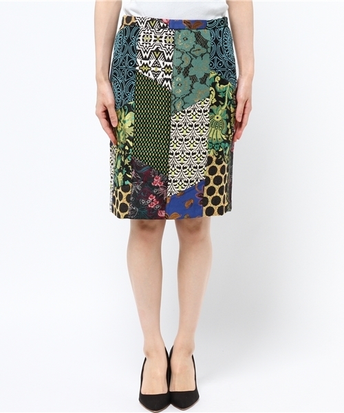 Desigual（デシグアル）の「「Desigual/デシグアル」スカート（スカート・レディース・グリーン系その他・34/40/42/44）」の2枚目の写真