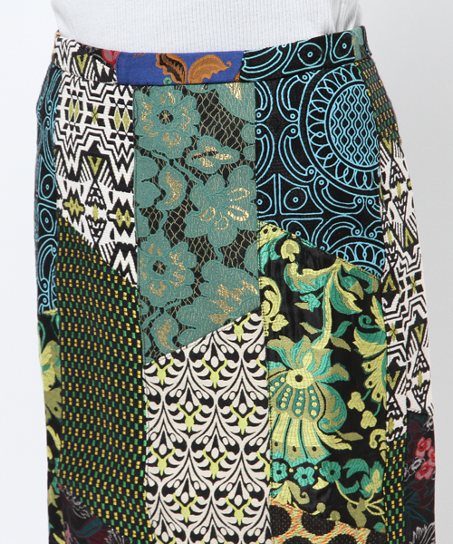 Desigual（デシグアル）の「「Desigual/デシグアル」スカート（スカート・レディース・グリーン系その他・34/40/42/44）」の5枚目の写真