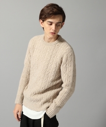 HARE | JAPAN MADE ケーブルニットプルオーバー(HARE)(ニット/セーター)