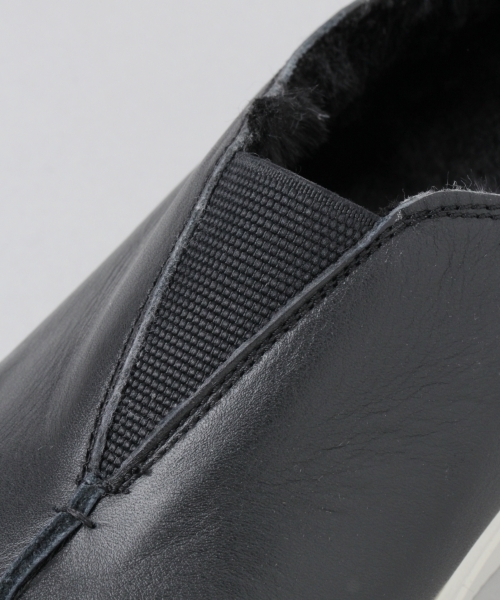 HARE(ハレ)の「ファーレザースリッポン(HARE)(スリッポン・メンズ・ブラウン/ブラック・LARGE/MEDIUM)」の16枚目の写真