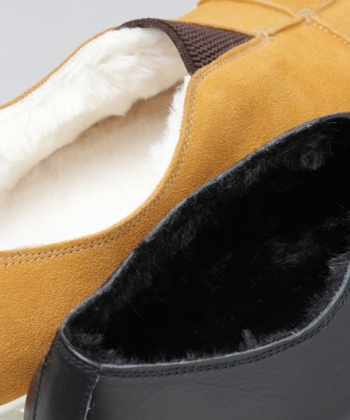 HARE(ハレ)の「ファーレザースリッポン(HARE)(スリッポン・メンズ・ブラウン/ブラック・LARGE/MEDIUM)」の17枚目の写真