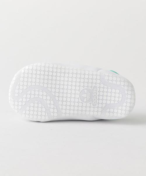 adidas(アディダス)の「【adidas(アディダス)】スタンスミス クリブ 11cm(ベビーシューズ/ベビーソックス・キッズ・ピンク/ケリー・11cm)」の5枚目の写真