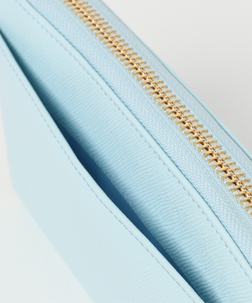 Samantha Thavasa Petit Choice（サマンサタバサ　プチチョイス）の「リボンストーンシリーズ　ラウンドジップ長財布　【３年保証対象】（財布・レディース・ライトブルー/ミント/ピンク/オフホワイト・FREE）」の9枚目の写真
