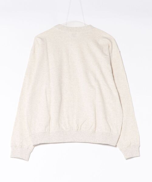 BEN DAVIS（ベンデイビス）の「BEN DAVIS MARKET STREET SWEAT SHIRTS（スウェット・レディース・ブラック/オートミール・5/4/3）」の3枚目の写真
