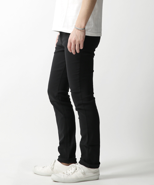 Rocky Monroe（ロッキーモンロー）の「ツイルハイテンションスキニーパンツ（チノパンツ・メンズ・ネイビー/グレー/ホワイト/ブラック/ベージュ・S/M/L/LL）」の7枚目の写真