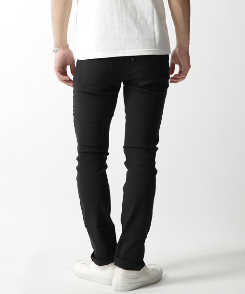 Rocky Monroe（ロッキーモンロー）の「ツイルハイテンションスキニーパンツ（チノパンツ・メンズ・ネイビー/グレー/ホワイト/ブラック/ベージュ・S/M/L/LL）」の8枚目の写真