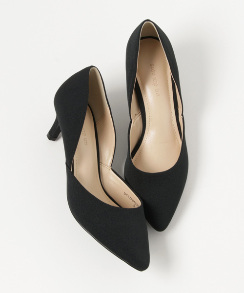 un dix cors（アンディコール）の「グログランパンプス（パンプス・レディース・アイボリー/ブラック・MEDIUM/SMALL/LARGE）」の9枚目の写真