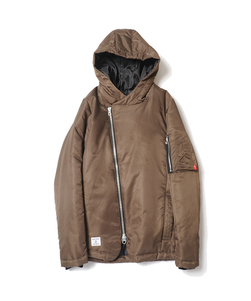 ジャケット・アウター VIRGO Diagonal riders down jkt size2 VIRGOwearworks（ヴァルゴウェアワークス）の「Diagonal riders down