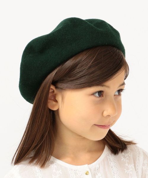 SHIPS(シップス)の「BARET:ベレー帽(ハンチング/ベレー帽・キッズ・グレー/ダークグリーン/ブルー/ネイビー/レッド/ベージュ/ブラック/パープル/ワイン・ONE SIZE)」の20枚目の写真