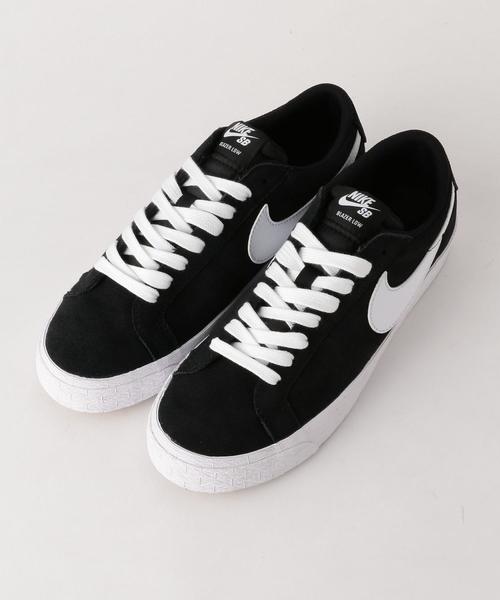 NIKE SB（ナイキエスビー）の「NIKE SB（ナイキSB） ズーム ブレーザー LOW（スニーカー・レディース・ブラック・24cm/24.5cm/23.5cm/23cm/25cm）」の2枚目の写真
