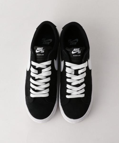 NIKE SB（ナイキエスビー）の「NIKE SB（ナイキSB） ズーム ブレーザー LOW（スニーカー・レディース・ブラック・24cm/24.5cm/23.5cm/23cm/25cm）」の3枚目の写真