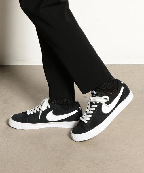 NIKE SB（ナイキエスビー）の「NIKE SB（ナイキSB） ズーム ブレーザー LOW（スニーカー・レディース・ブラック・24cm/24.5cm/23.5cm/23cm/25cm）」の10枚目の写真