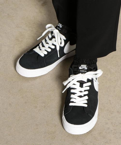 NIKE SB（ナイキエスビー）の「NIKE SB（ナイキSB） ズーム ブレーザー LOW（スニーカー・レディース・ブラック・24cm/24.5cm/23.5cm/23cm/25cm）」の4枚目の写真
