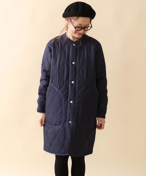 coen（コーエン）の「【2018FW・WEB限定】OUTLAST(R)ミリタリーコート（ミリタリージャケット・レディース・ネイビー/オリーブ・MEDIUM/LARGE）」の20枚目の写真