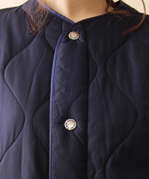 coen（コーエン）の「【2018FW・WEB限定】OUTLAST(R)ミリタリーコート（ミリタリージャケット・レディース・ネイビー/オリーブ・MEDIUM/LARGE）」の22枚目の写真