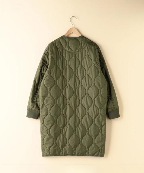 coen（コーエン）の「【2018FW・WEB限定】OUTLAST(R)ミリタリーコート（ミリタリージャケット・レディース・ネイビー/オリーブ・MEDIUM/LARGE）」の16枚目の写真