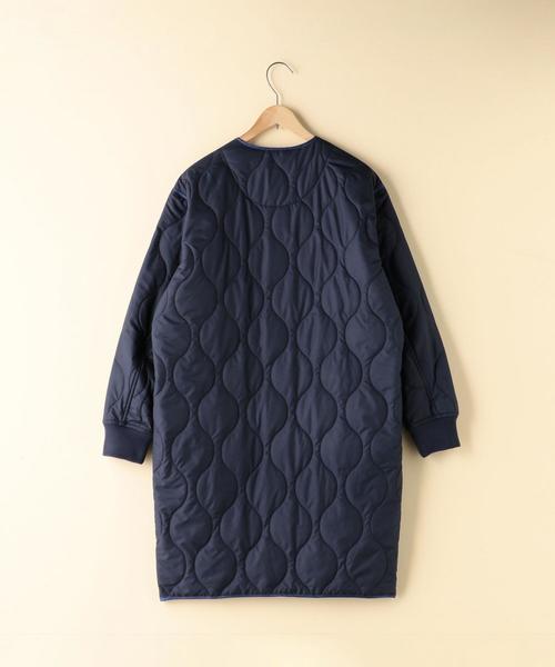 coen（コーエン）の「【2018FW・WEB限定】OUTLAST(R)ミリタリーコート（ミリタリージャケット・レディース・ネイビー/オリーブ・MEDIUM/LARGE）」の3枚目の写真