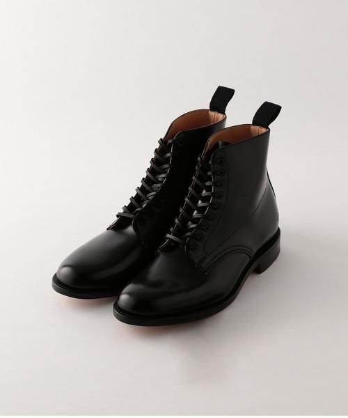 SANDERS(サンダース)の「<SANDERS>MILITARY BOOT/ブーツ ◆(ブーツ・レディース・ブラック・4/5/5h/4h/6)」の1枚目の写真
