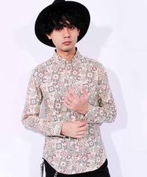 ８(eight) | ペイズリー 長袖シャツ 日本製 高品質(シャツ/ブラウス)