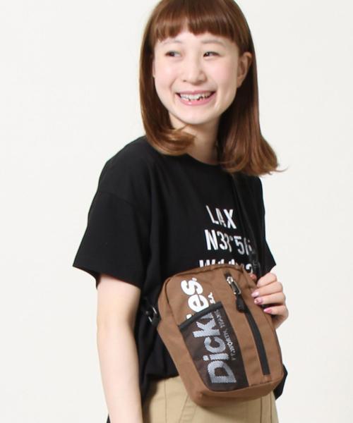 Dickies（ディッキーズ）の「Dickies(ディッキーズ)別注ミニショルダーバッグ（ショルダーバッグ・メンズ・ブラック/ベージュ/ネイビー・FREE）」の3枚目の写真
