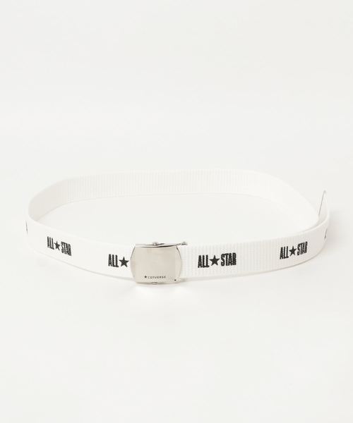 CONVERSE(コンバース)の「∴WEGO/CONVERSE別注ロゴガチャベルト(ベルト・メンズ・レッド/ベージュ/ホワイト/ブラック・FREE)」の16枚目の写真