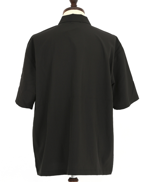 Rocky Monroe(ロッキーモンロー)の「半袖コーチシャツジャケット+バスケショートパンツセットアップ(セットアップ・メンズ・ブラック/ネイビー/グレー/ワイン・L/M/XL)」の5枚目の写真