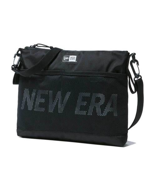 NEW ERA（ニューエラ）の「ニューエラ バッグ サコッシュ ショルダーバッグ（ショルダーバッグ・メンズ・ブラック/タイガーカモ/ブラック系その他/ヘザーグレー/その他/マルチ/ブルー/ライトグレー/ブラック系その他2/ブラック×ブルー/その他1/ブラック系その他3/ブラック系その他4/ベージュ/ストーン・FREE）」の4枚目の写真