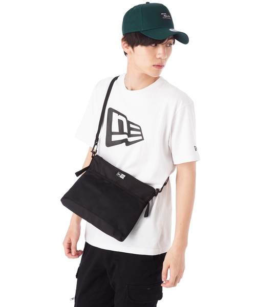 NEW ERA（ニューエラ）の「ニューエラ バッグ サコッシュ ショルダーバッグ（ショルダーバッグ・メンズ・ブラック/タイガーカモ/ブラック系その他/ヘザーグレー/その他/マルチ/ブルー/ライトグレー/ブラック系その他2/ブラック×ブルー/その他1/ブラック系その他3/ブラック系その他4/ベージュ/ストーン・FREE）」の20枚目の写真