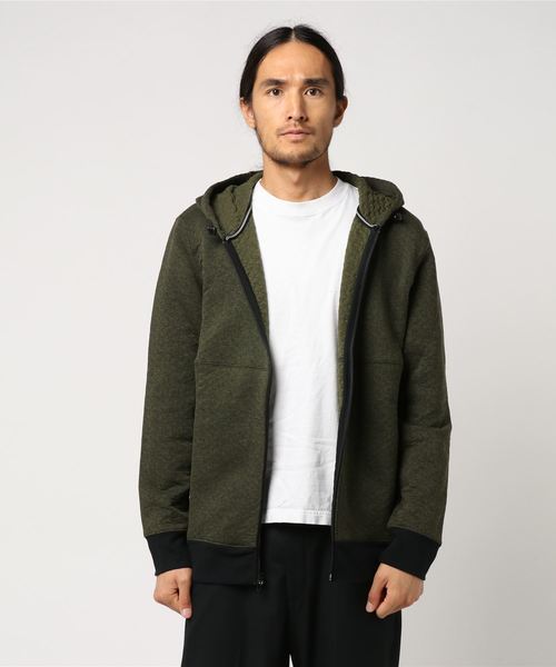 Hurley (ハーレー)の「M HRLY HOLLOWKNIT FZ FLC/ハーレー ジャケット フード ジップアップ(その他アウター・メンズ・オリーブ/ブラック系その他/ヘザーグレー・SMALL/MEDIUM/LARGE)」の3枚目の写真