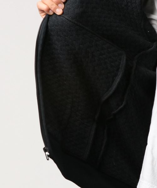 Hurley （ハーレー）の「M HRLY HOLLOWKNIT FZ FLC/ハーレー ジャケット フード ジップアップ（その他アウター・メンズ・オリーブ/ブラック系その他/ヘザーグレー・SMALL/MEDIUM/LARGE）」の6枚目の写真