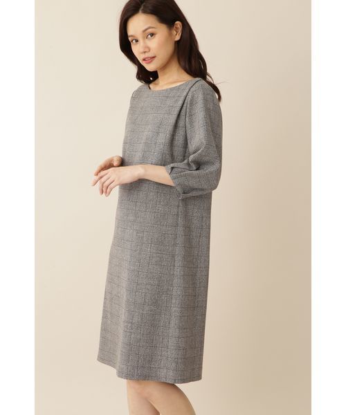 22 Octobre ヴァンドゥ オクトーブル の グレンチェックワンピース ワンピース Wear