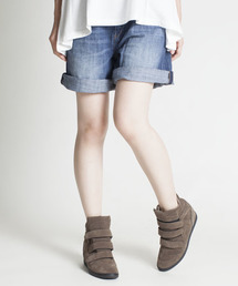 NANO universe | FF/ロールUPデニムショートパンツ(デニムパンツ)