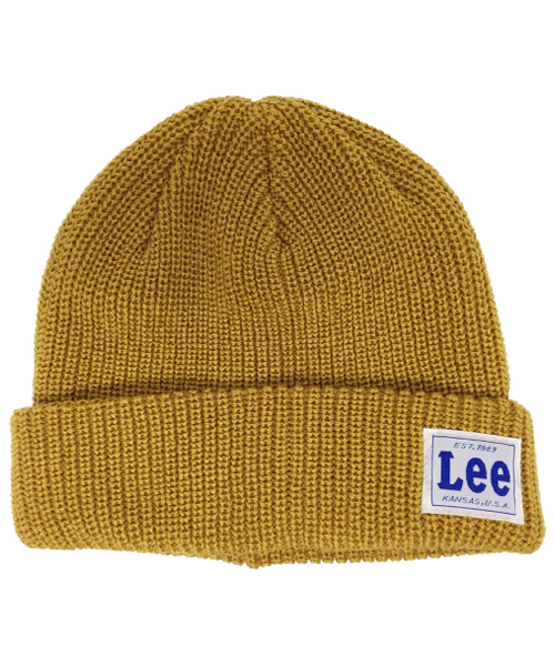 Lee（リー）の「[LEE]WATCH KNIT CAP / [リー]ワッチ ニット キャップ（ニットキャップ/ビーニー・レディース・グレー/ブラック/マスタード/ワイン/ネイビー・FREE）」の11枚目の写真