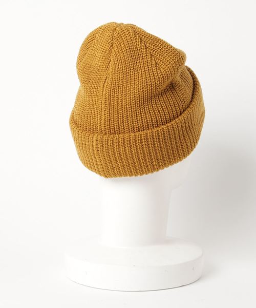 Lee（リー）の「[LEE]WATCH KNIT CAP / [リー]ワッチ ニット キャップ（ニットキャップ/ビーニー・レディース・グレー/ブラック/マスタード/ワイン/ネイビー・FREE）」の10枚目の写真