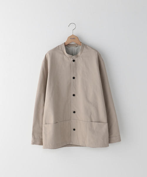 THE HINOKI（ザ ヒノキ）の「＜THE HINOKI × Steven Alan＞ STAND COVERALL/カバーオール（カバーオール・メンズ・ナチュラル・4/3）」の4枚目の写真