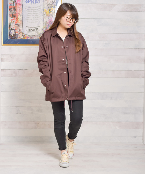 COACH コーチ　コットンアウタージャケット コットンツイルコーチジャケット | 【公式】SPU スプ公式通販