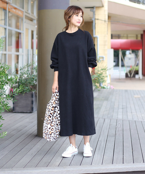 売り切れ必至 セール ワンピース Jeloud ベルト付リラックスワンピース ワンピース Bou ワンピース Jeloud ブージュルード のファッション