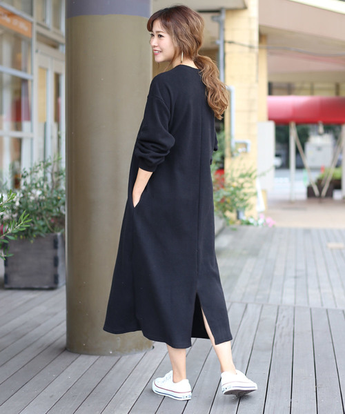 売り切れ必至 セール ワンピース Jeloud ベルト付リラックスワンピース ワンピース Bou ワンピース Jeloud ブージュルード のファッション