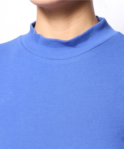 WEGO（ウィゴー）の「WEGO/クロップドハイネックTee（Tシャツ/カットソー・レディース・オフホワイト/ブラック/ブルー/レッド・FREE）」の10枚目の写真