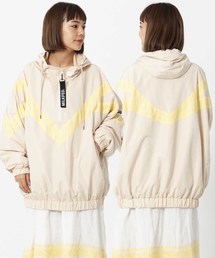MILKFED.�i�~���N�t�F�h�j�́uV LINE HALF ZIP BLOUSON�i�u���]���j�v