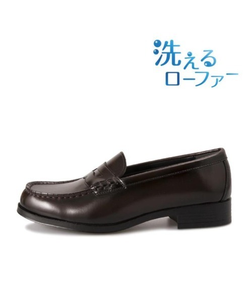 Hawkins（ホーキンス）の「HAWKINS ホーキンス SYN LOAFER HB60020　DK.BROWN（ローファー・レディース・ブラウン・24.5cm/25.5cm/26.5cm/27.5cm/25.0cm/26.0cm/27.0cm/28.0cm/24.0cm/29.0cm）」の5枚目の写真