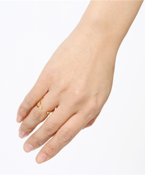 Ray BEAMS（レイビームス）の「by boe / シングル フレーム リング（リング・レディース・その他1・ONE SIZE）」の4枚目の写真