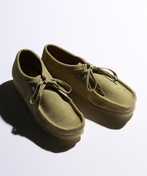 Clarks（クラークス）の「＜CLARKS＞ WALLABEE ◆（モカシン/デッキシューズ・メンズ・ブラウン/ブラック/ダークブラウン/その他1/ベージュ・7/8/9/7h/8h/9h）」の4枚目の写真